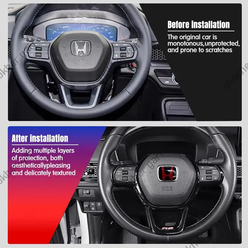 1 Pcs Honda Steering Wheel logo