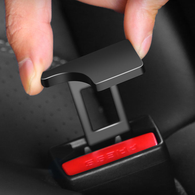 Alarm Stopper Hidden Metal Seat Belt Clip image 1