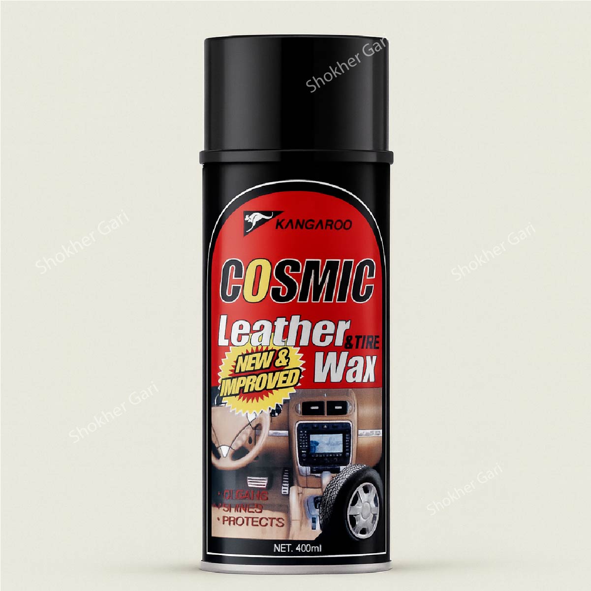 Original Kangaroo Cosmic Leather Wax 400ml image 1