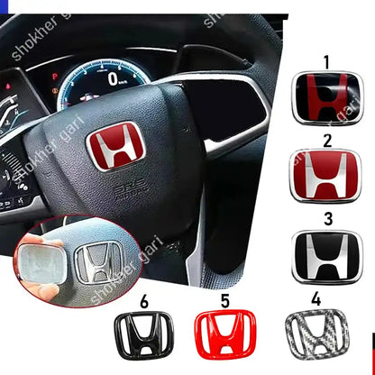 1 Pcs Honda Steering Wheel logo