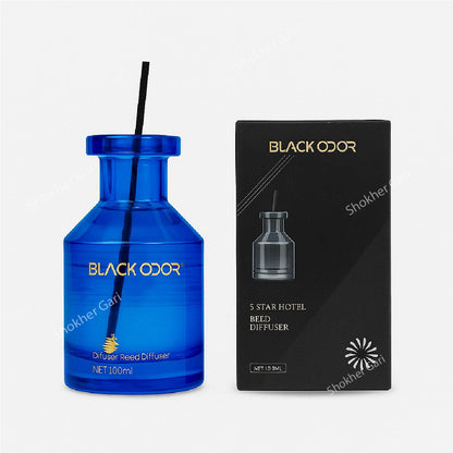 Car Modern Luxury Solid Glass Air Freshener Black Oud Perfume image 4