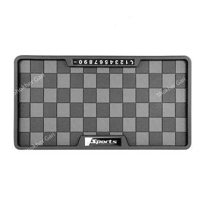 1pcs Sports Flat Mobile Number Anti-Slip Pad image 1