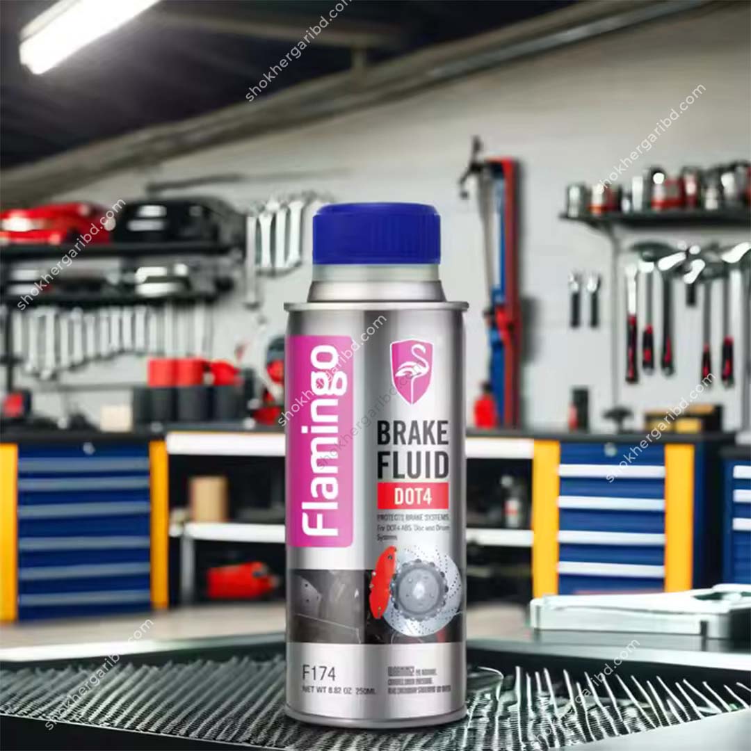 FLAMINGO DOT 4 BRAKE FLUID 250 ML image 3