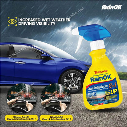 Bullsone RainOk Cleaner and Rain Repellent Coat (2 in 1) 300ml image 0