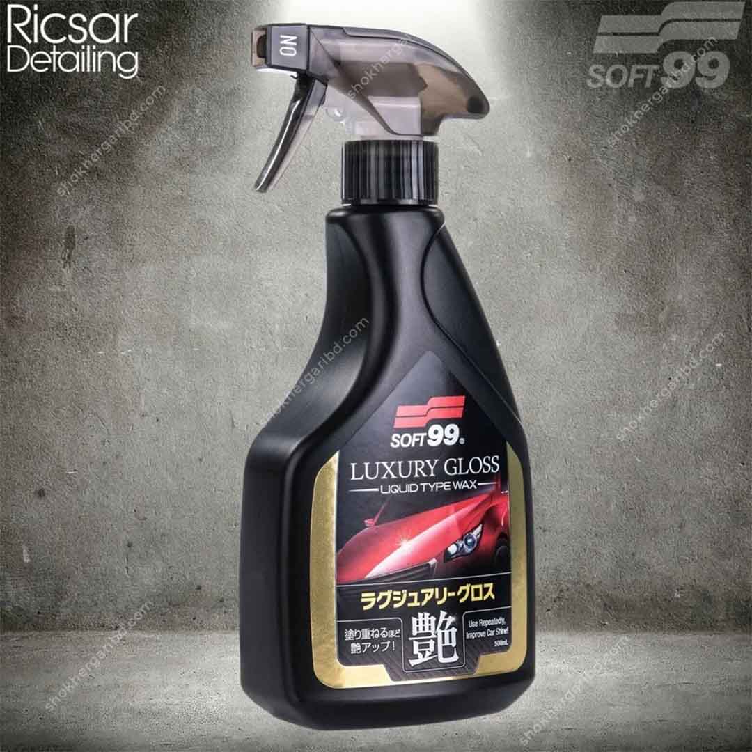 Soft99 Luxury Gloss Liquid Wax Premium Car Wax for High-Gloss Finish And Superior Protection 500ml image 2