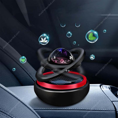 Twin Color Double ring solar perfume - Black image