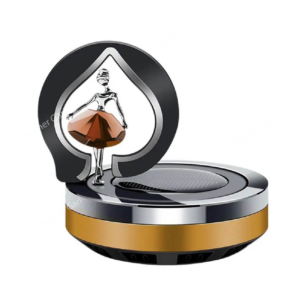 Dancing Girl Car Solar Perfume