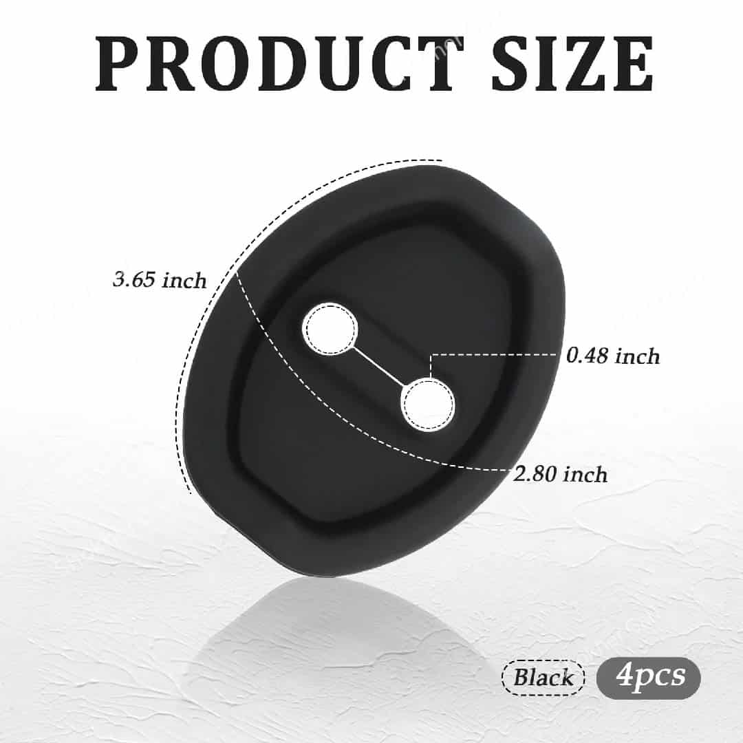 M/Y 4 pcs set Car Door Lock Protector Cover for Sound image 7