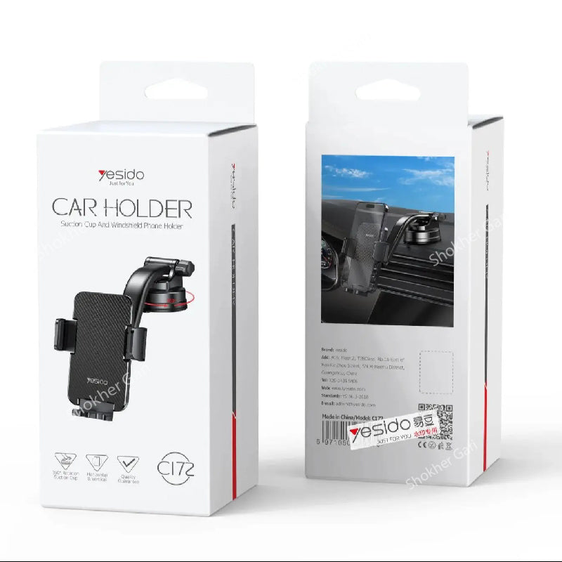 Yesido C172 Windshield Car Mobile Holder image 3
