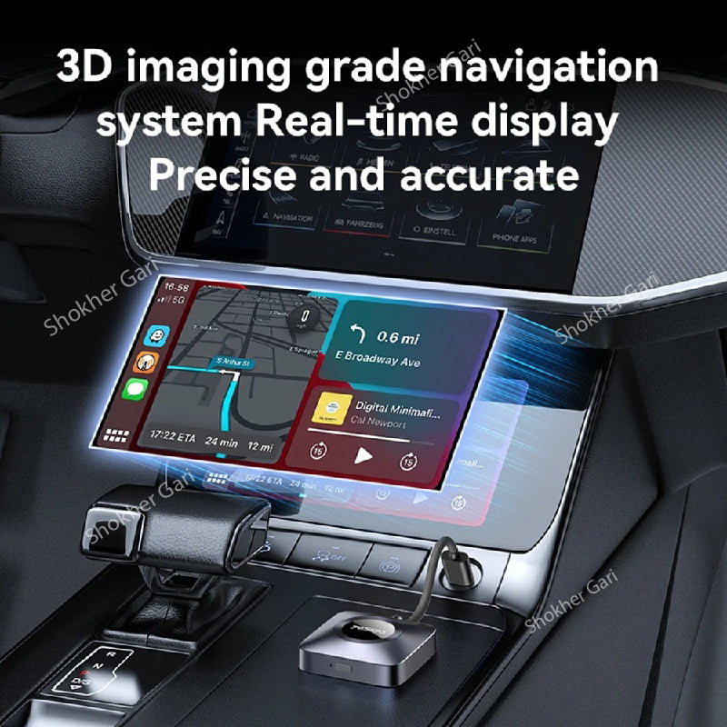 Yesido KM23 Wireless Intelligent Connection Dual-band WIFI Free Adapter Inside Wireless Carplay image 1
