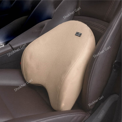 1pcs Drop style Sweet leather Back pillow - Beige image