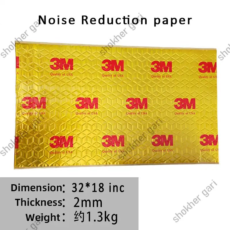 3M Sound Deadening Board Soundproof Paper, Noise Reduction paper 32 x 18 IN