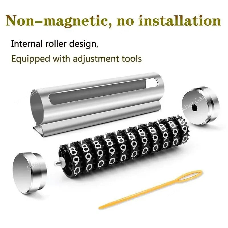 Car Plate Roller Parking Mobile number image 5