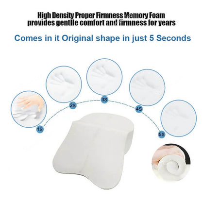 Headrest pillow neck support- Comfortable Memory Foam Neck Pillow-1 piece image 2