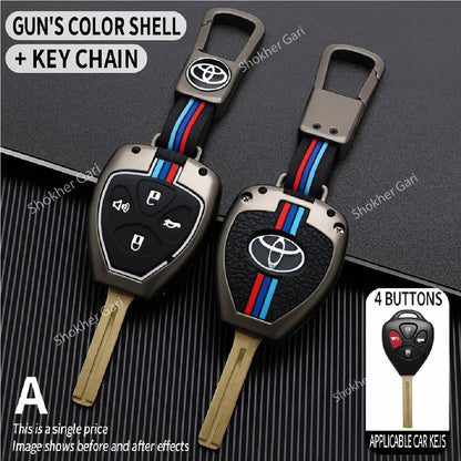 M/Y Zinc Alloy Key Cover Protection Metal Remote Cover For Toyota , Honda, Nissan, Mitsubishi,Hyundai, MG ,BMW Strong Key Cover image 26