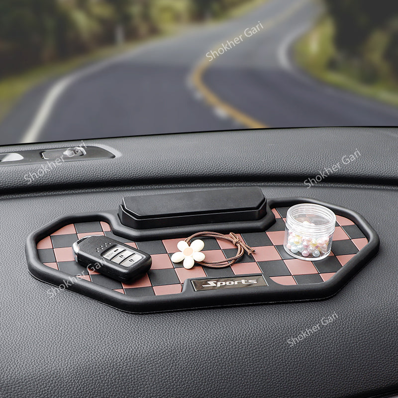 2 Color Corner Car Anti-Slip Mat image 0
