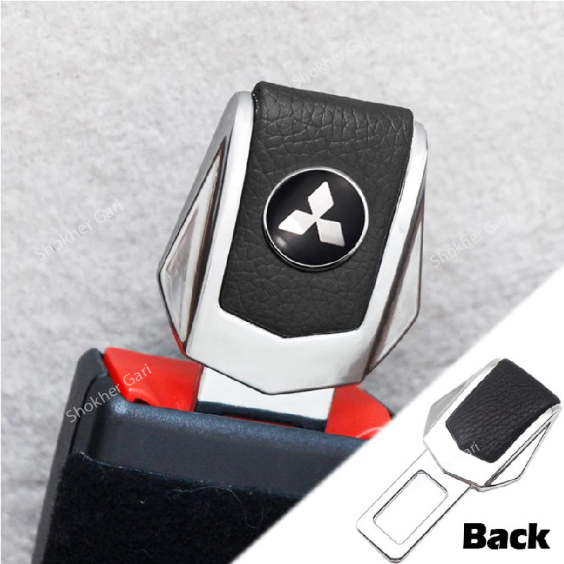 Safety Seat belt Lock Buckle Anti-Alarm 2pcs Set - Mitsubishi image