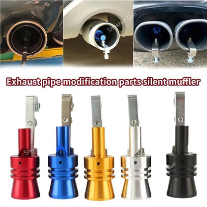 Universal Turbo Sound Exhaust Muffler Pipe Whistle image 0