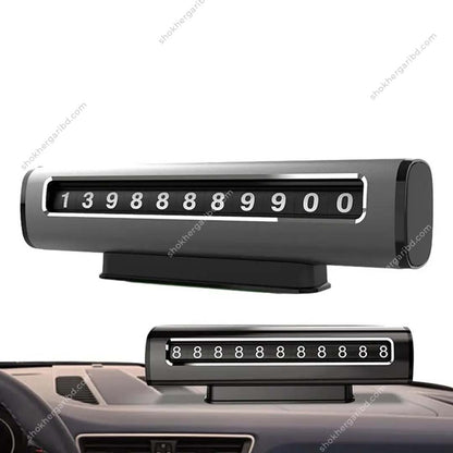 Popular Universal Luxury Temporary Parking Number Plate image 2