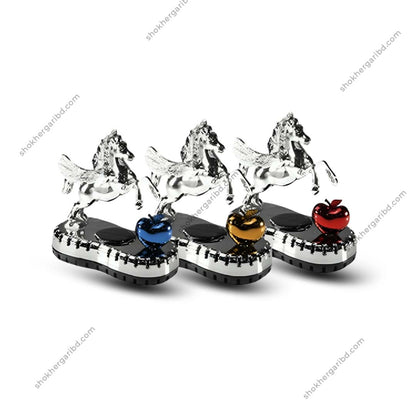 Car Solar FLY Horse  Air Freshener Scent Aromatherapy image 6