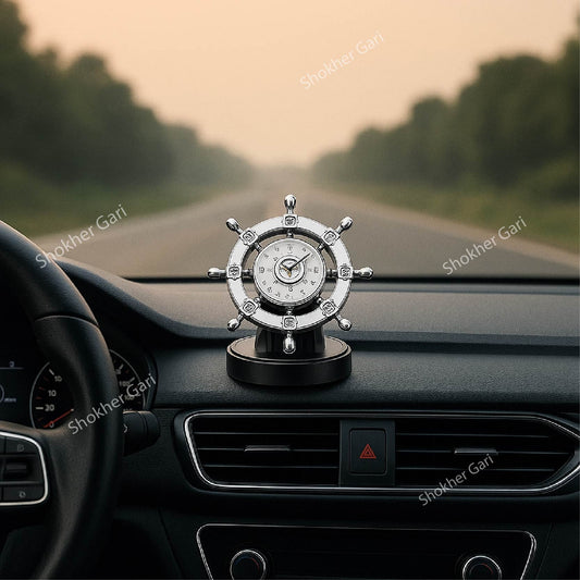 Car Air Freshener Solar Retro Ship Rotating image 0