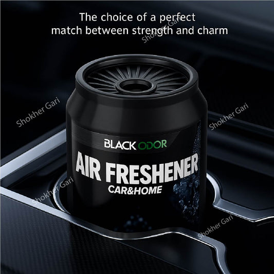 Gel Can Car Premium Quality BLACK Odor Air Freshener image 0