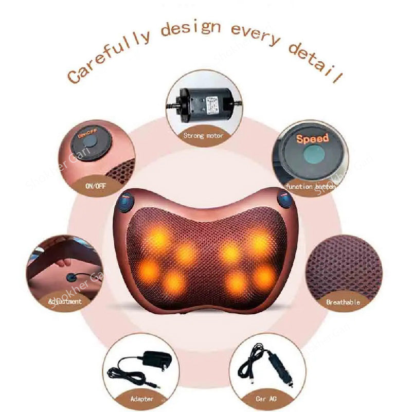 Car Relaxation Massage Pillow image 2