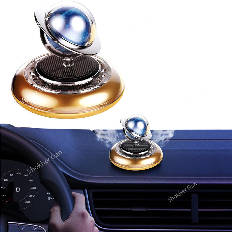 Bushineco Solar Air Freshener Perfume - Golden image