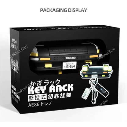 AE86 Car Key Holder New Gift Wall Mounted Headlight image 2