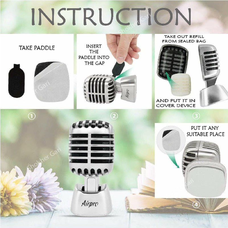 Airpro Luxury Mic Man Car Perfume image 6