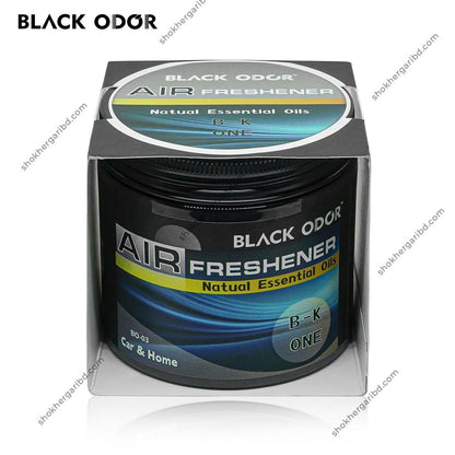 BLACK ODOR (Jelly type) Air Freshener Natural Essential Oils Scented Home, and Office image 5