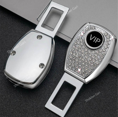 1 Pcs Vip Stone Car  2in 1 Buckle for seat belt image 1