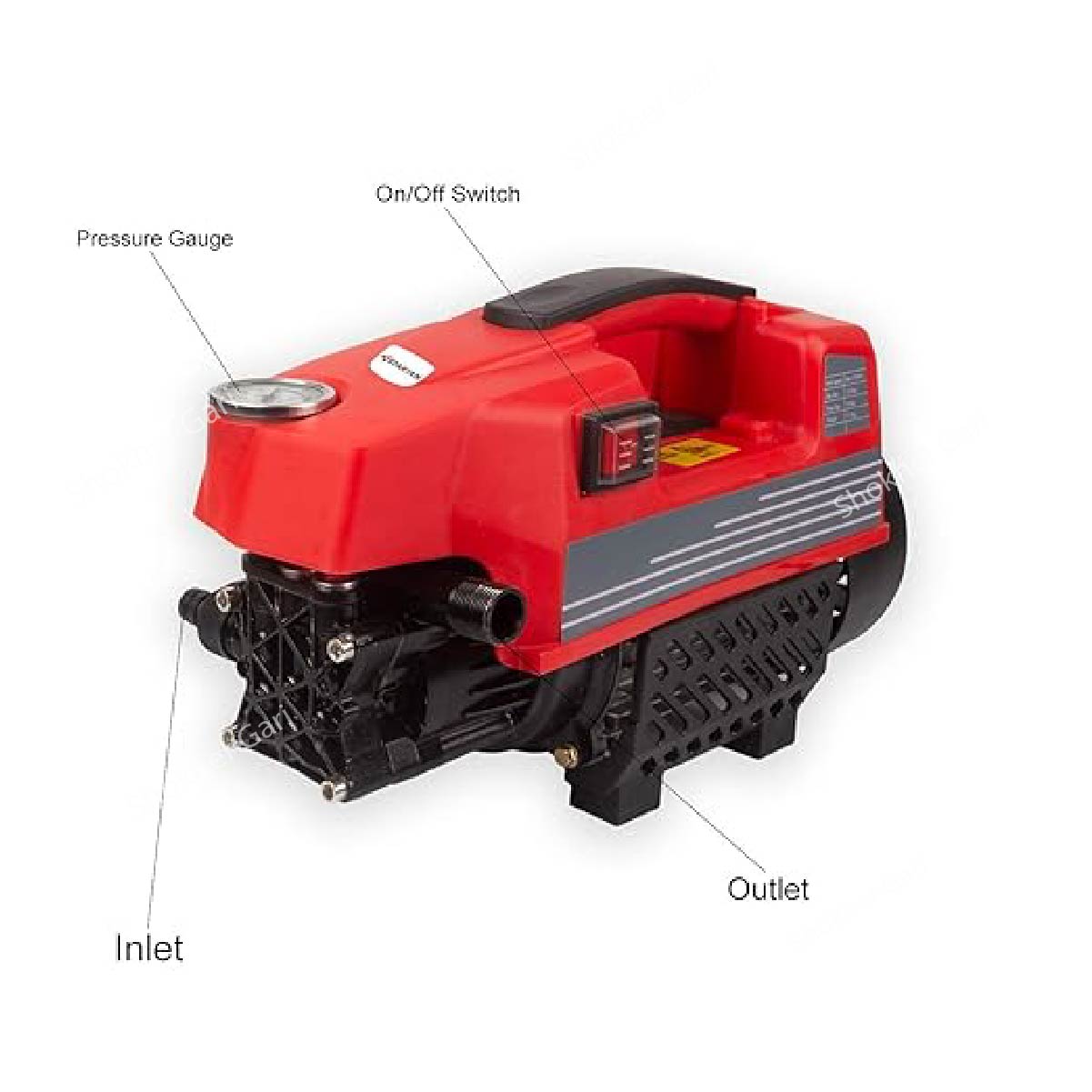 Ranger Car Washing Machine  High Pressure 2000w image 4