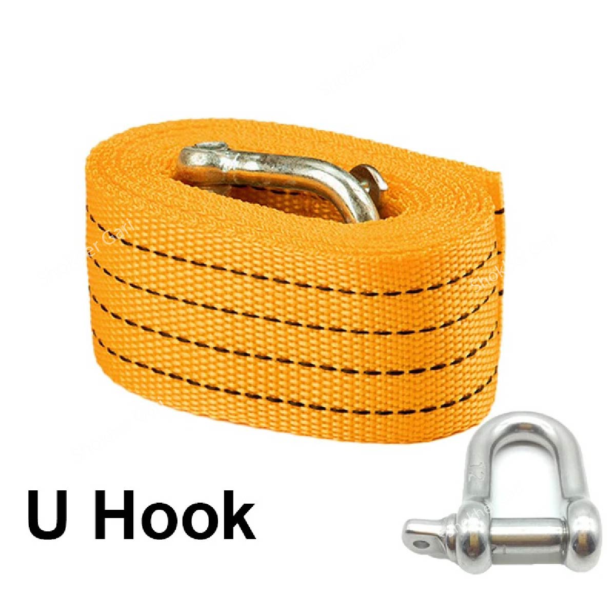 Heavy-duty towing rope – 3 Ton High-capacity strong tow strap image 5