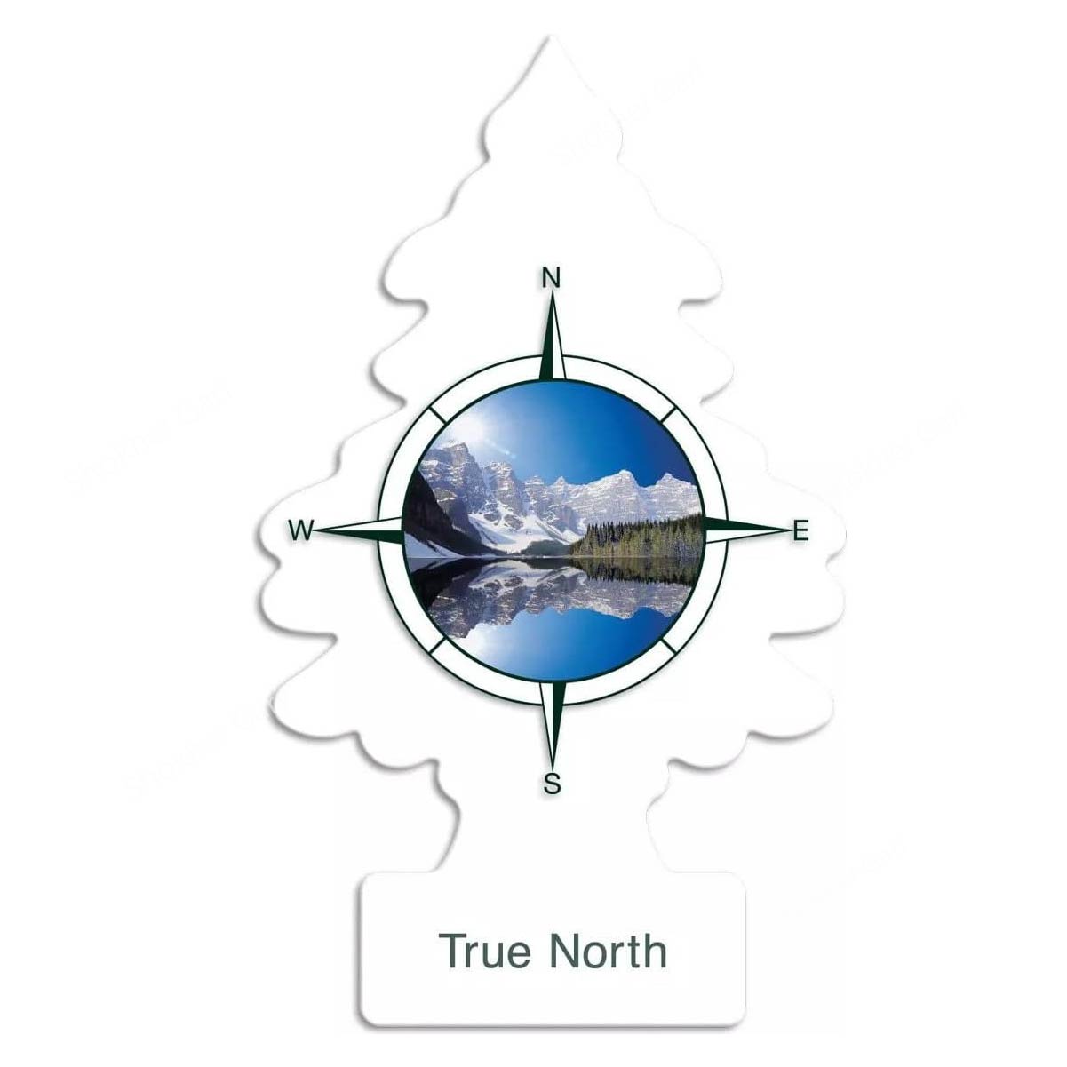 1pcs Orginal USA  Little Trees Car Hanging Trees  Air Freshener - True North image