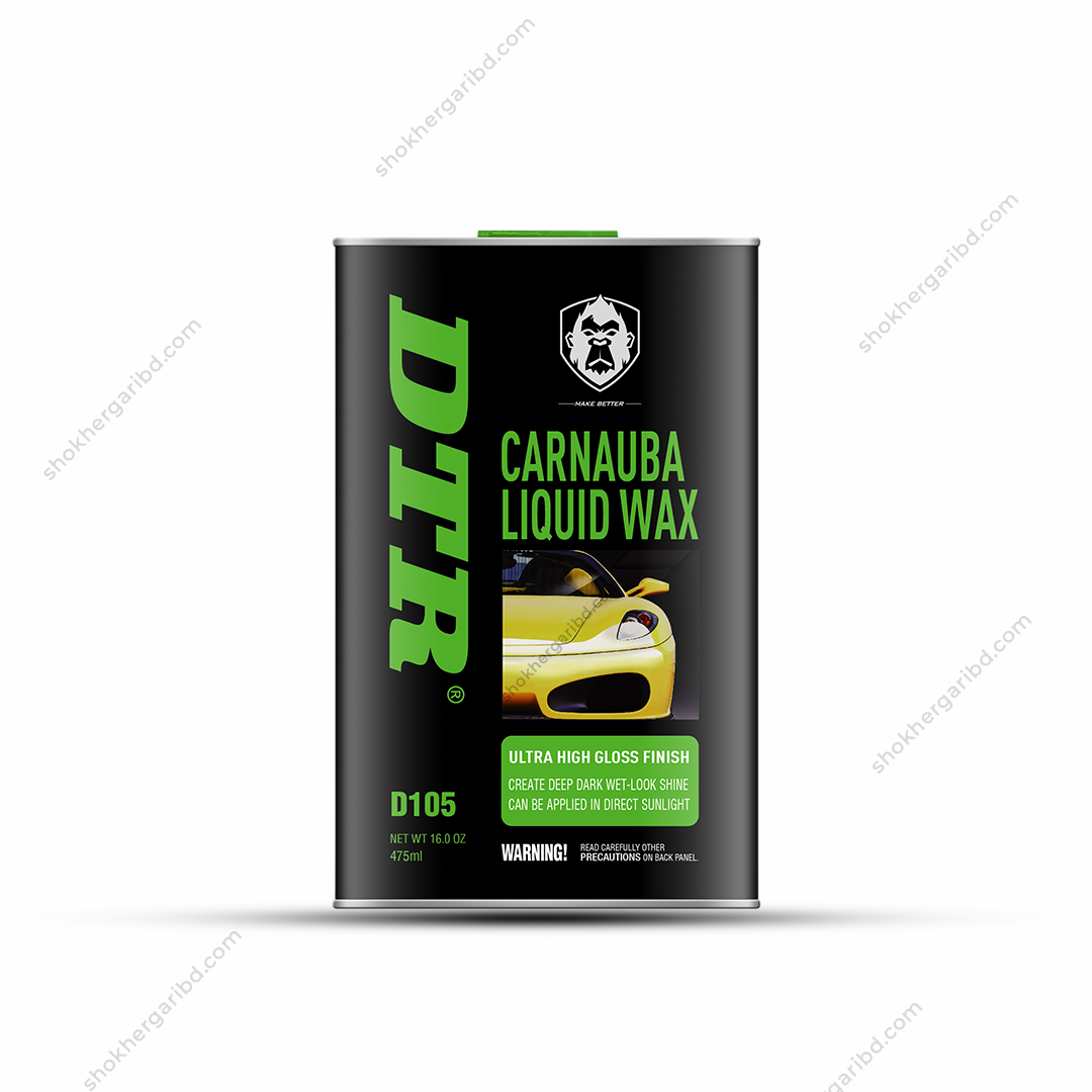 DTR Car Carnauba Liquid Wax 475 ml image 1