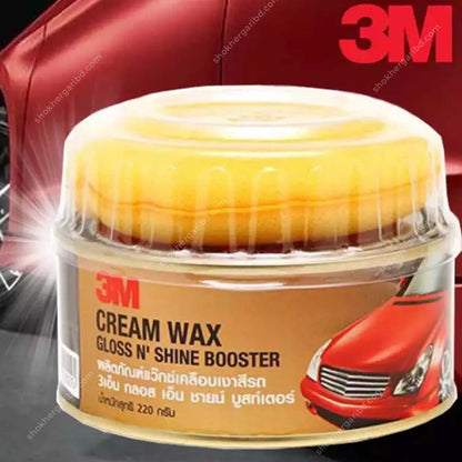 Car 3m Cream Wax N' SHINE BOOSTER image 1