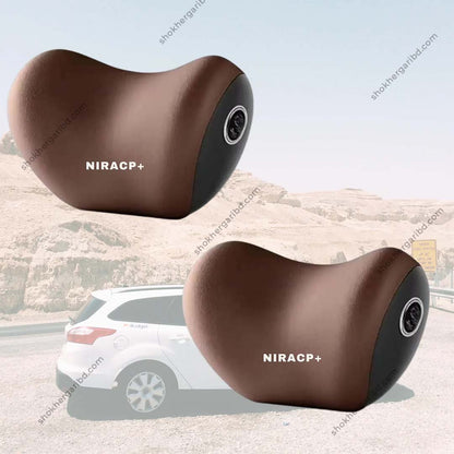 NIRACP Car Neck &amp; Lumber Back Support Pillow  Memory Foam image 2