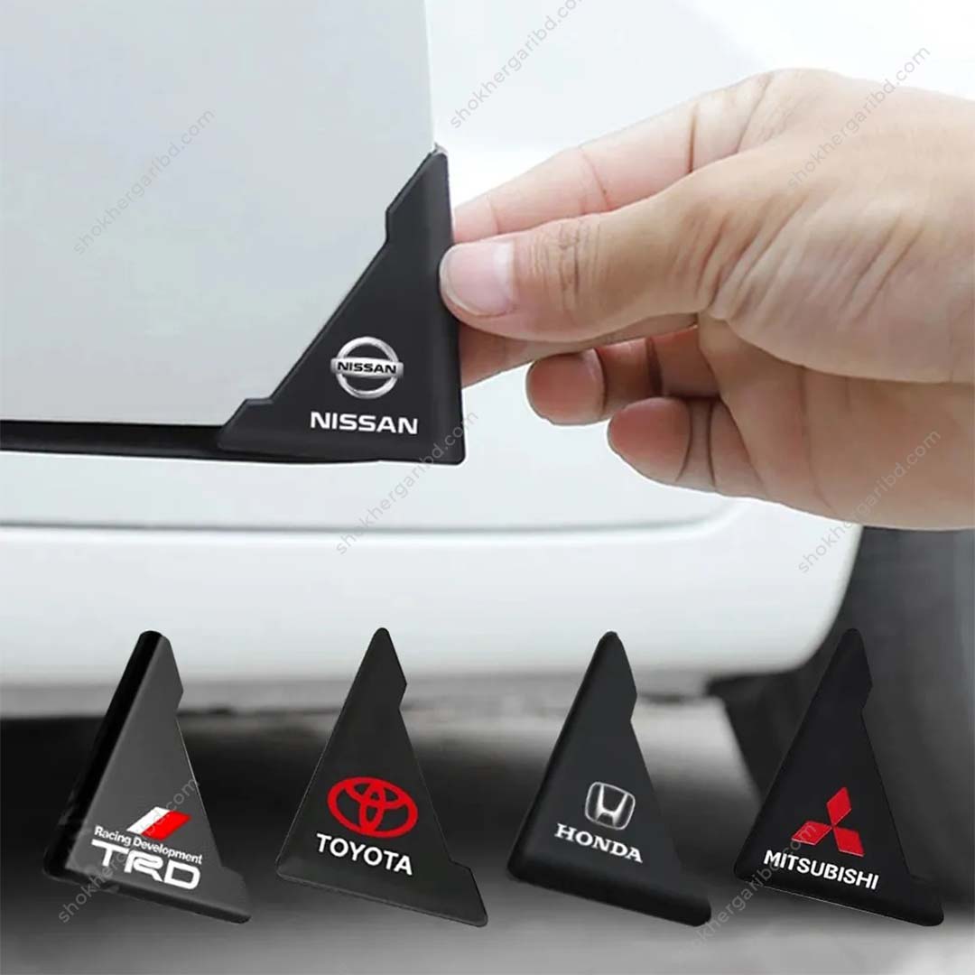 Car Door Corner Protector Black  2pcs image 0