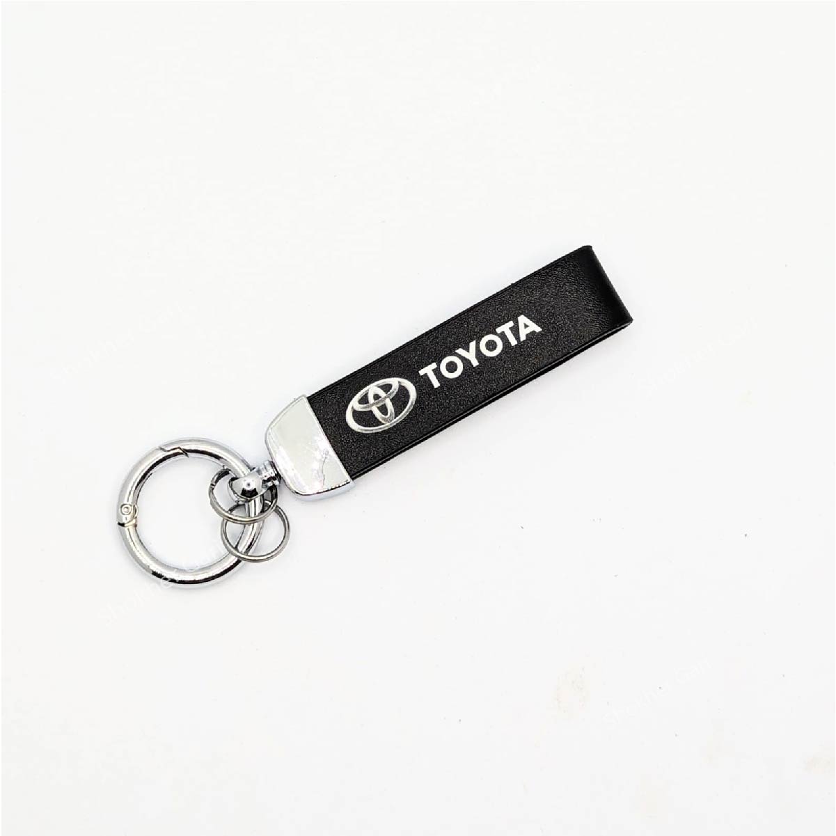 Simple Design Carbon Car Keyring image 2