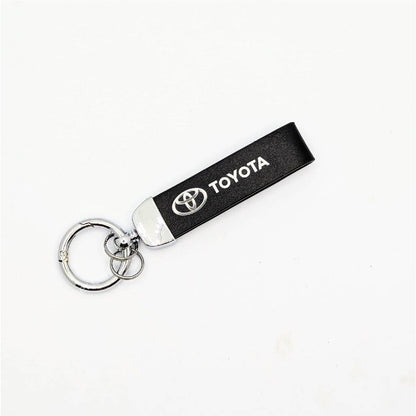 Simple Design Carbon Car Keyring image 2
