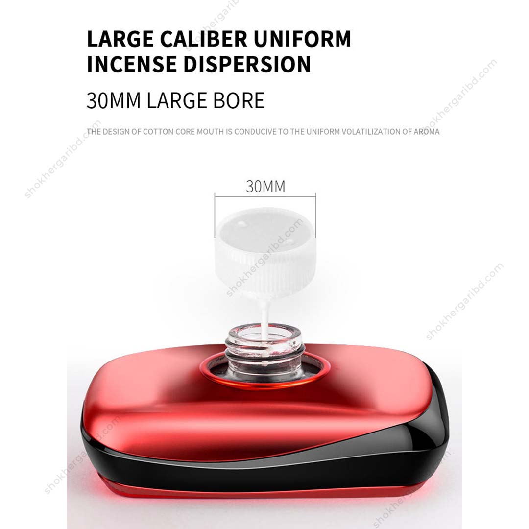 Rectangle Diamond stone Luxury Car Air Freshener with Modern Perfume image 2