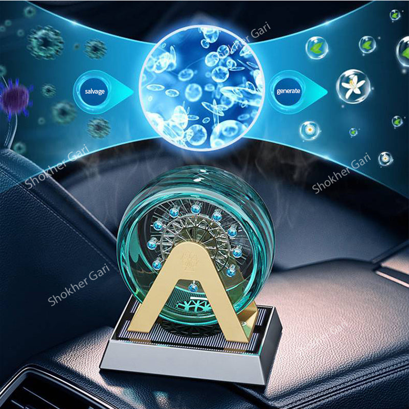 Premium Solar Powered Ferris Wheel Car Perfume image 0