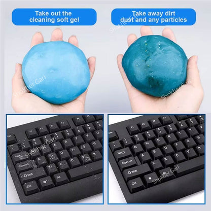 1pcs Top Quality Car Cleaning Gel Reusable Magic Dust Cleaner for Car and Home image 1