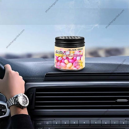 BLACK ODOR (Jelly type) Air Freshener Natural Essential Oils Scented Home, and Office - Bubble Gum image