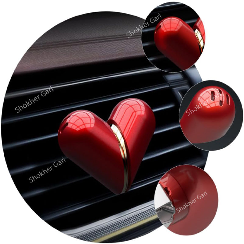 Loving Heart Car Ac Vent Air Freshener image 1