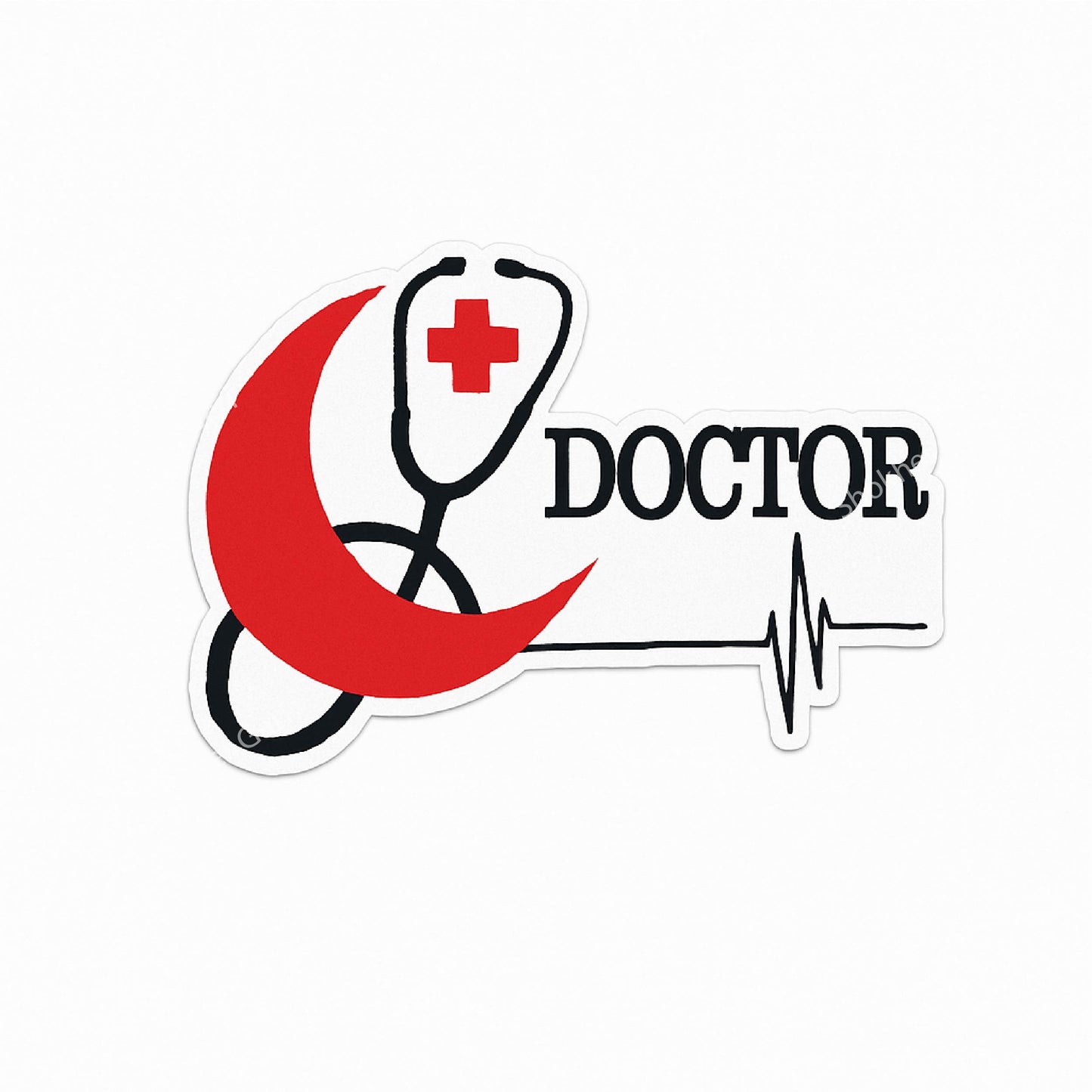 Car Doctor Sticker Perfect for Auto Enthusiasts image 1