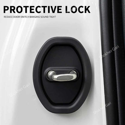 M/Y 4 pcs set Car Door Lock Protector Cover for Sound image 9