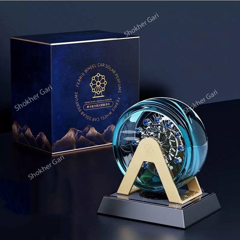 Premium Solar Powered Ferris Wheel Car Perfume image 2