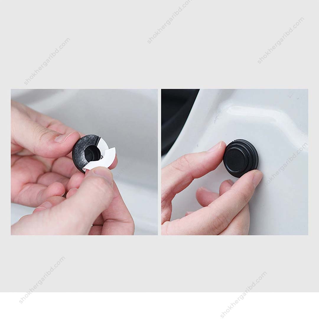 4pcs Car Door Anti Collision Silicone Pad image 5